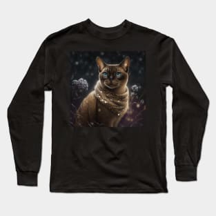 Burmese Portrait Long Sleeve T-Shirt